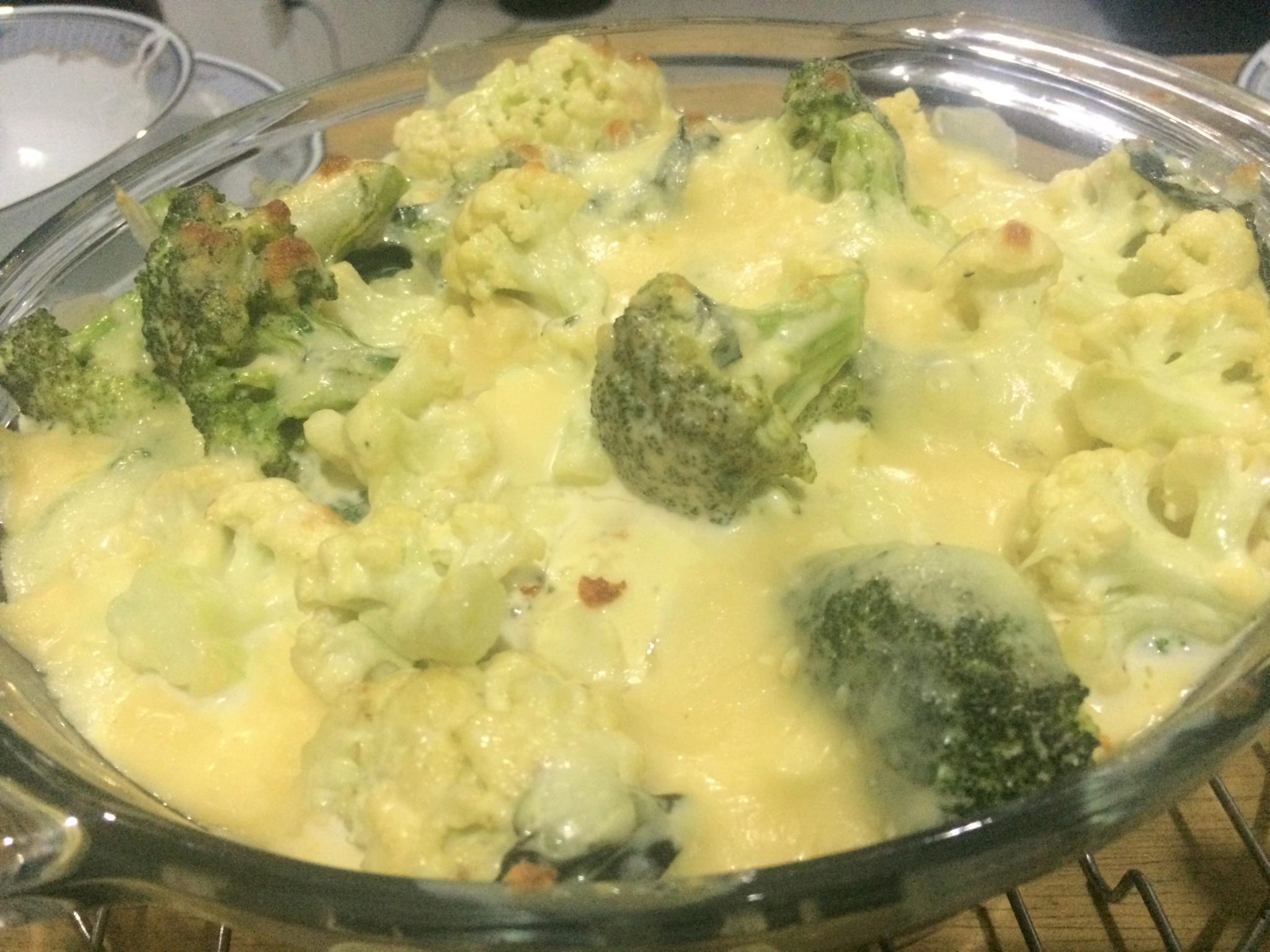 Easy Recipes: Creamy 3-Cheese Chicken with veggies