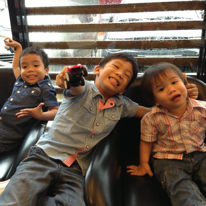 Zach, Zeke, and Ziah. Image grabbed from Jaja's FB page. NOT FOR PUBLIC DISTRIBUTION.