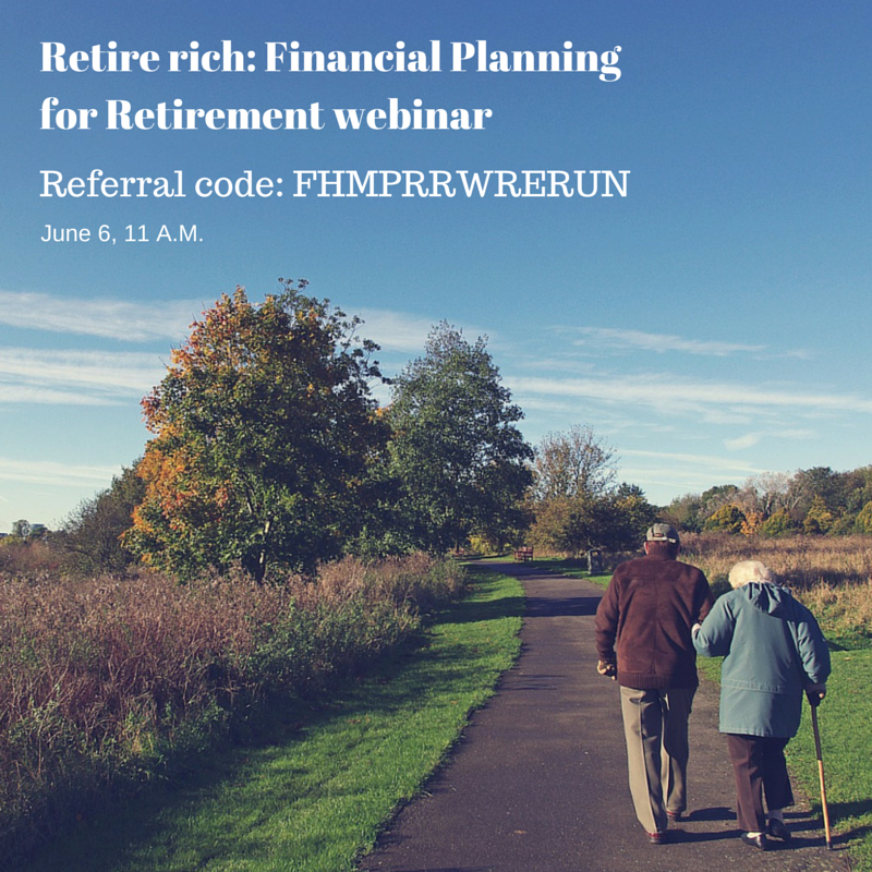 Retire rich- Financial Planning for