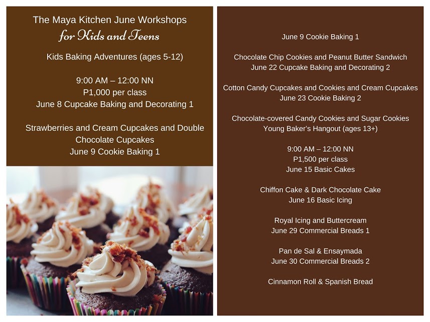 The Maya Kitchen June Workshops-COLLAGE