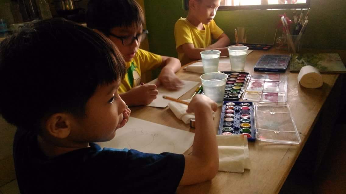 homeschoolers-art-class