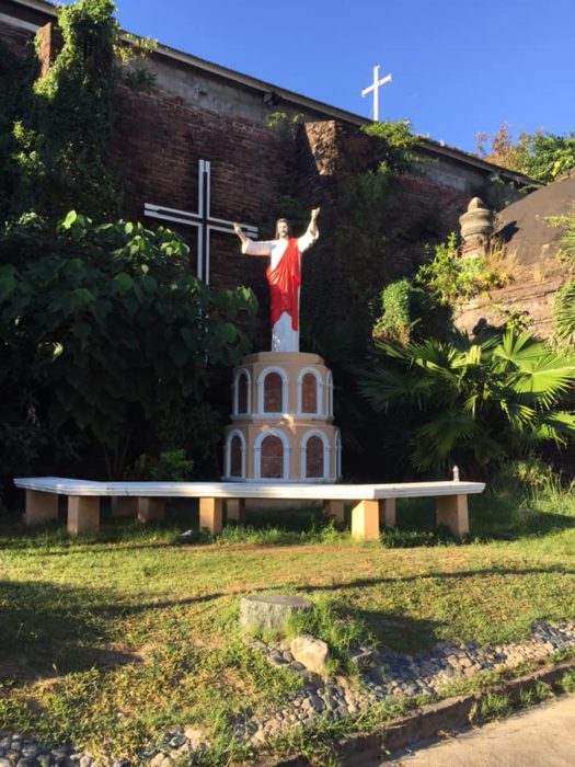 bacarra-church-statue